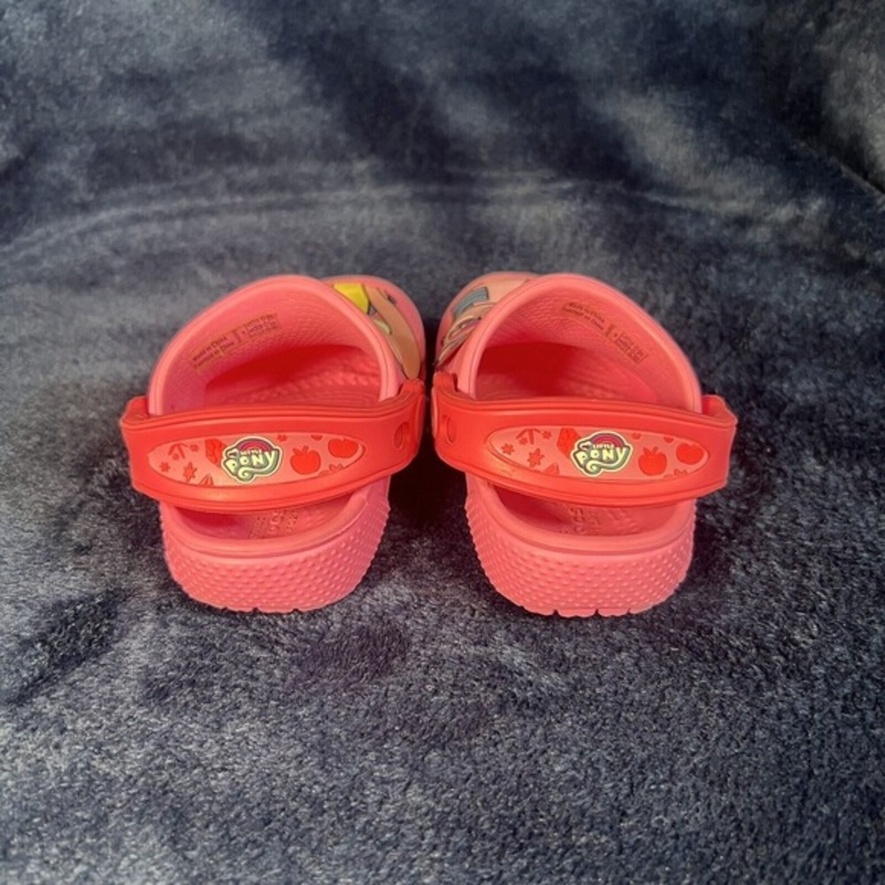 My Little Pony Crocs Pink Children‎ Size 4 - Picture 4 of 9